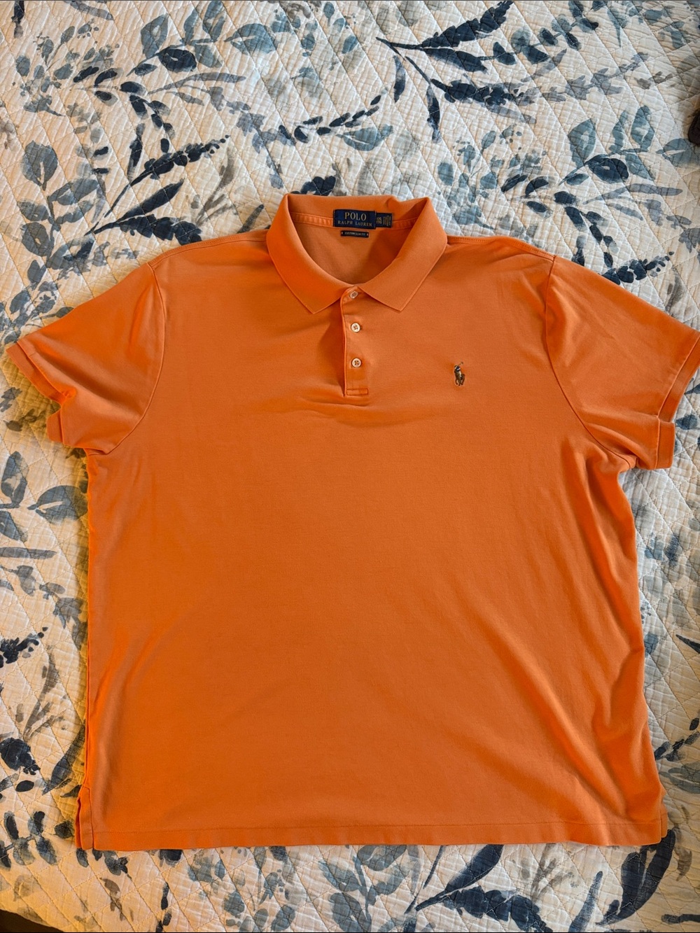 Polo by Ralph Lauren Orange Short Sleeve Polo Shirt
